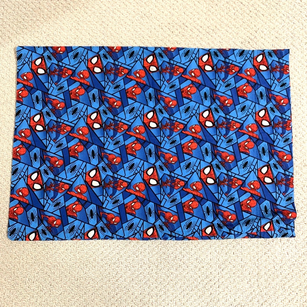 THE AMAZING SPIDER-MAN Marvel Comics PILLOW CASE for Bed Set SPIDERMAN 27 1/2 x